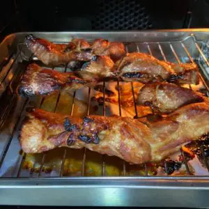 homemade char siew in oven