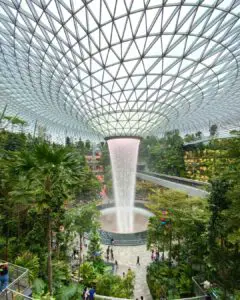 The Iconic Jewel Changi Airport in Singapore