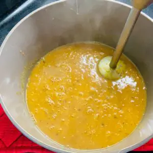 pumpkin soup recipe ingredients - blended