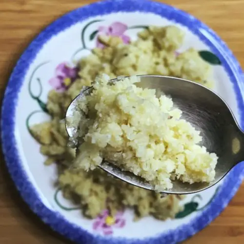 Cauliflower fried rice
