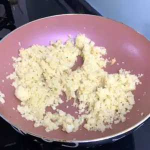 Cauliflower fried rice recipe
