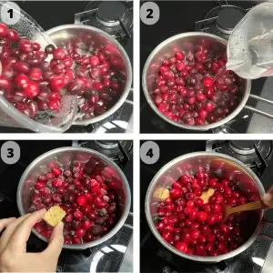 boil cranberry