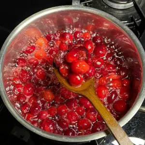 cranberries softened