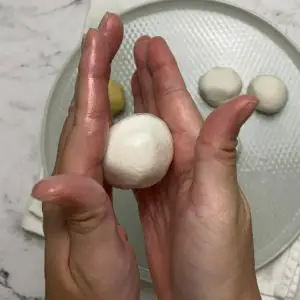 roll dough ball