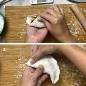 seal the dough