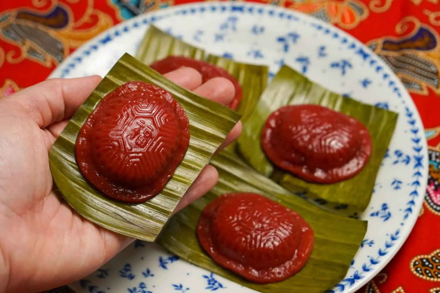 Ang Ku Kueh – Sugar-Free and Gluten-Free (Red Tortoise Cake 无糖红龟粿)
