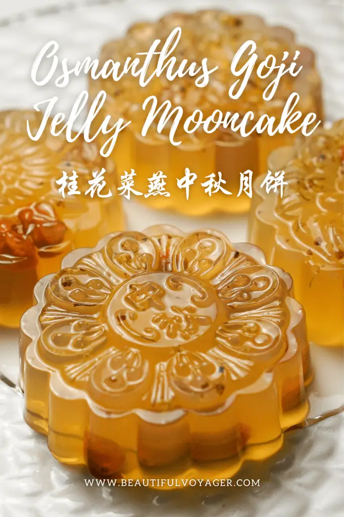 osmanthus jelly mooncake