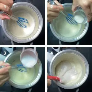 make the taro cream