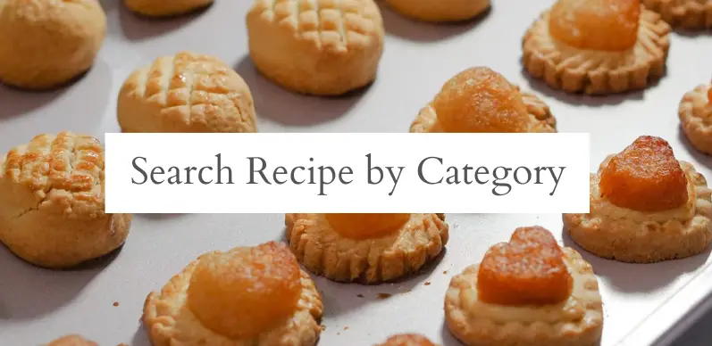 search recipe by category