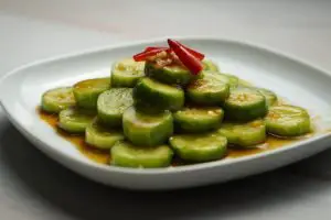 Din Tai Fung Cucumber Salad 鼎泰丰辣味黄瓜