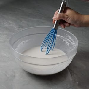 mix flour with stock