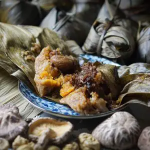 bak chang chinese rice dumpling
