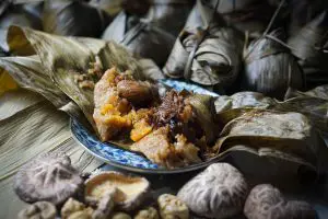 Hokkien Bak Chang (Chinese Rice Dumplings) 福建咸肉粽