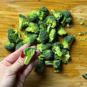 cum the broccoli